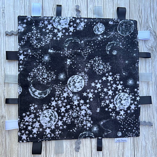 Moon and Stars Tag Blanket