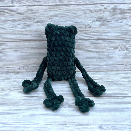 Large Leggy Froggy - Kombu Green