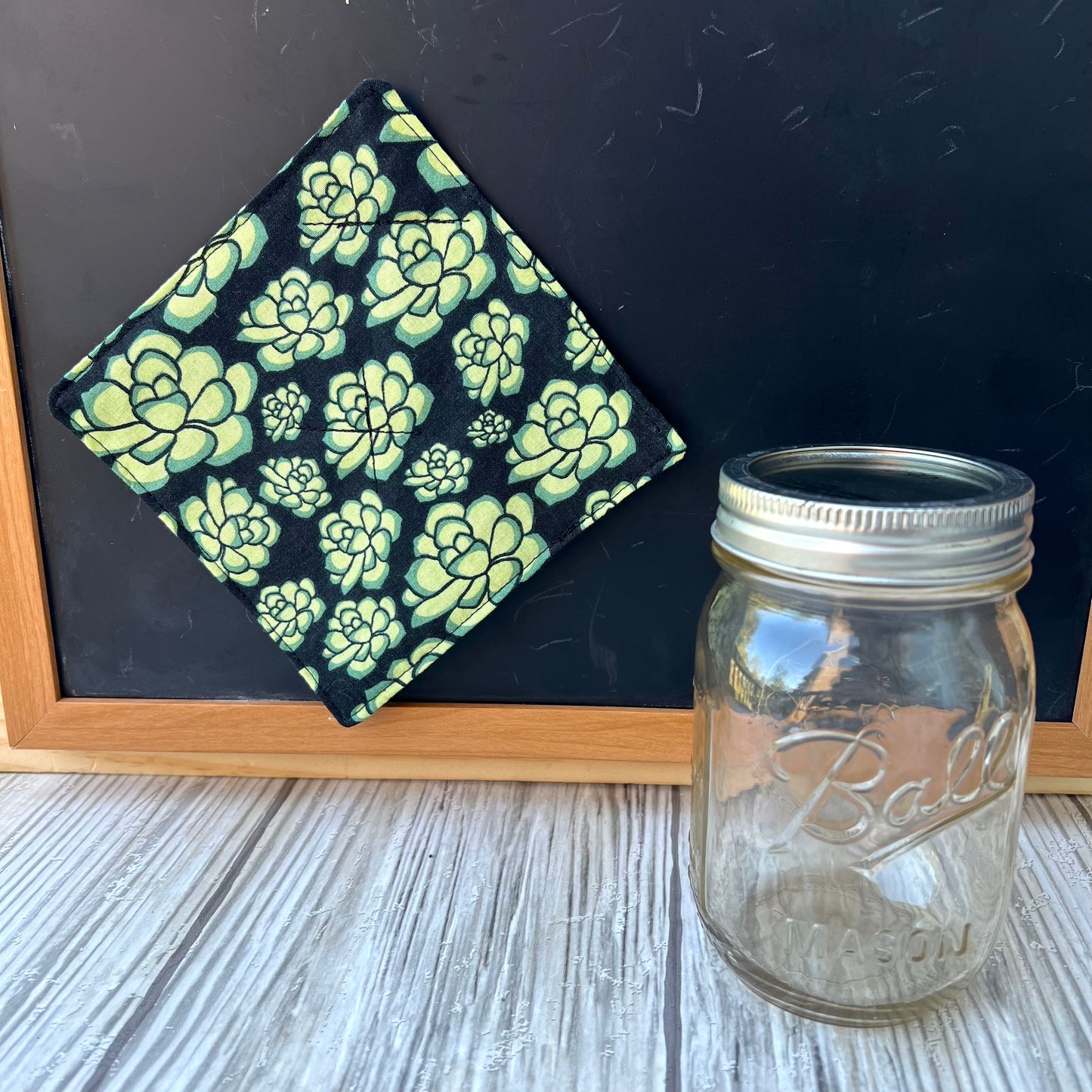 Succulents Magnetic Jar Opener