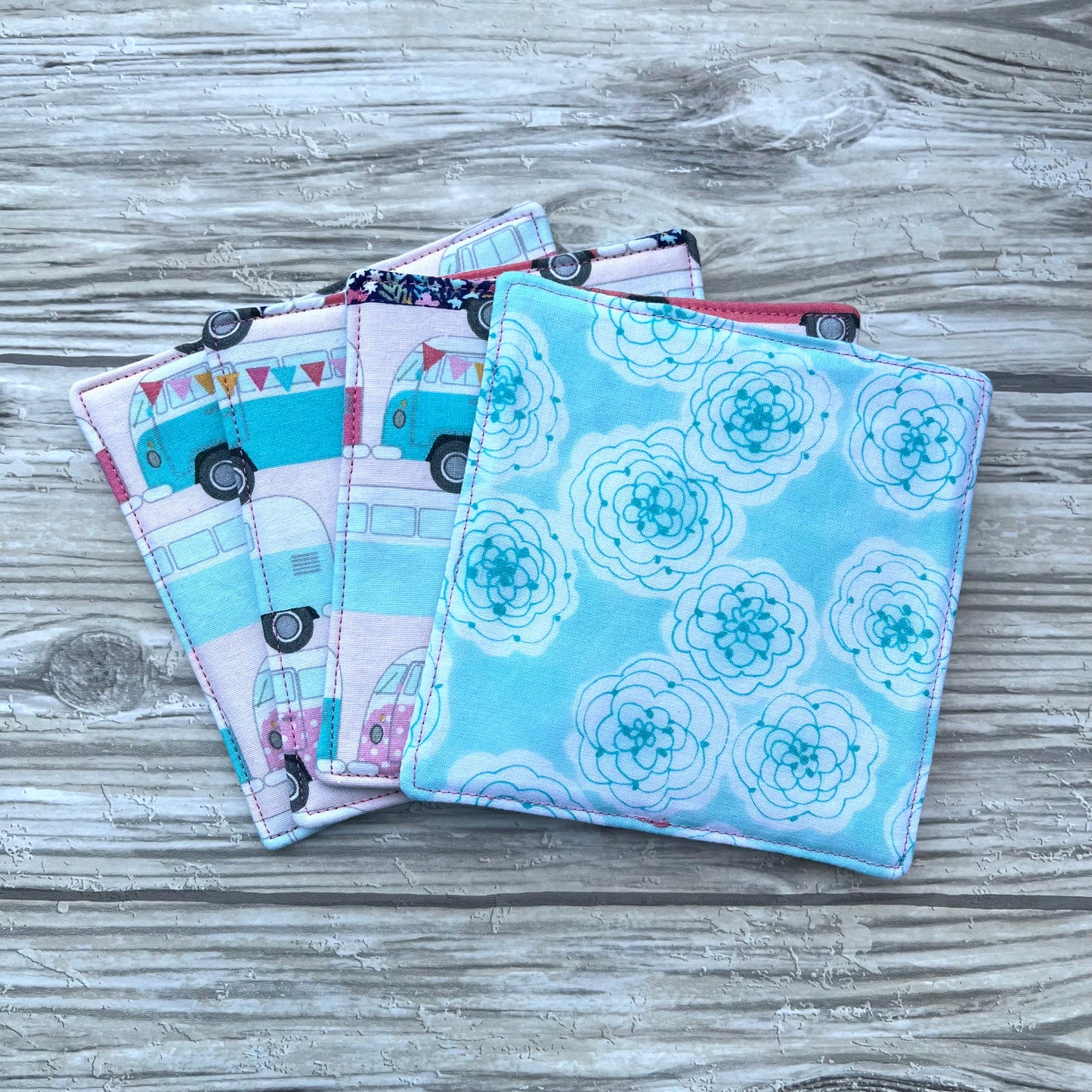 Campers Fabric Coaster Set