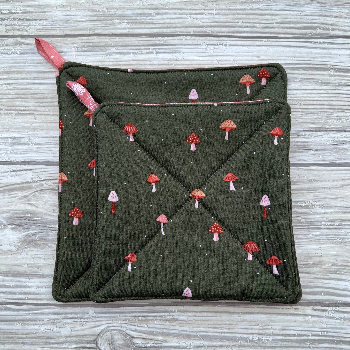 Darling Mushrooms Pot Holder