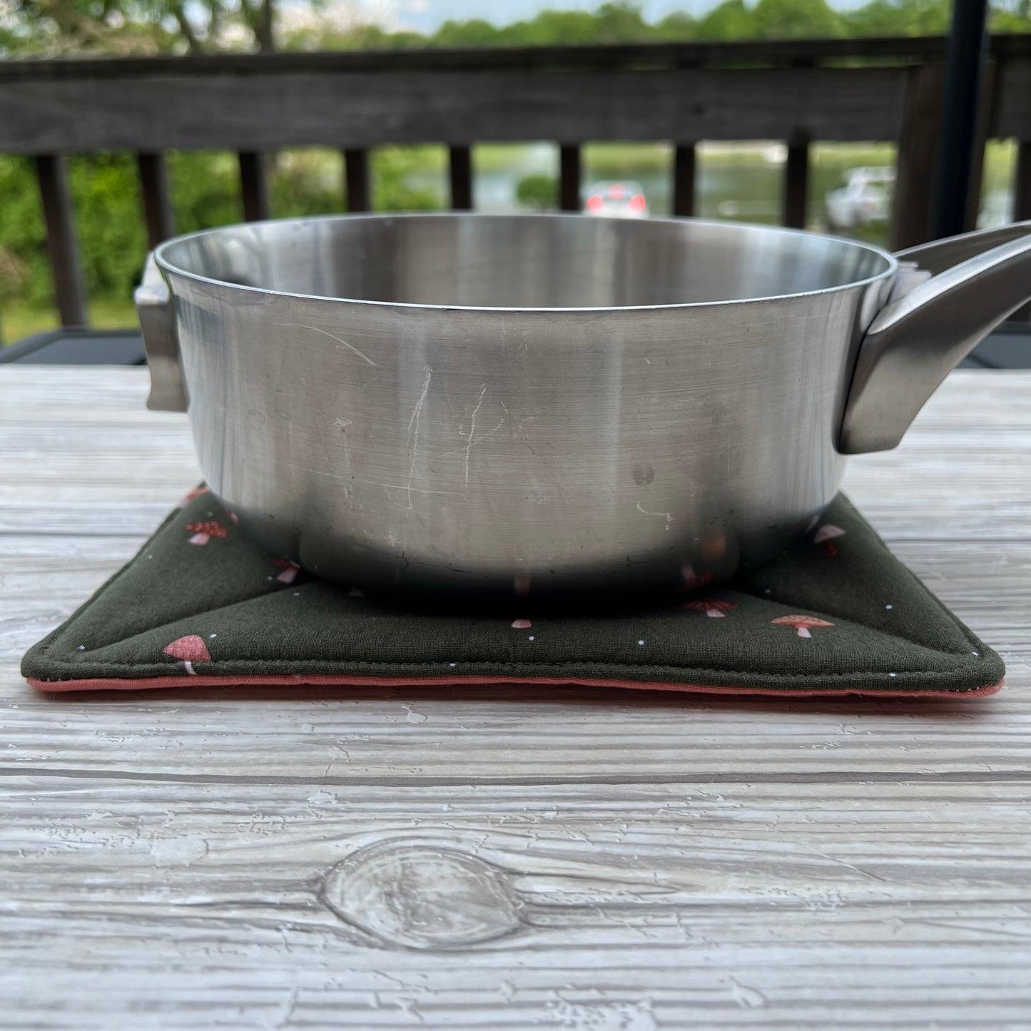 Darling Mushrooms Pot Holder