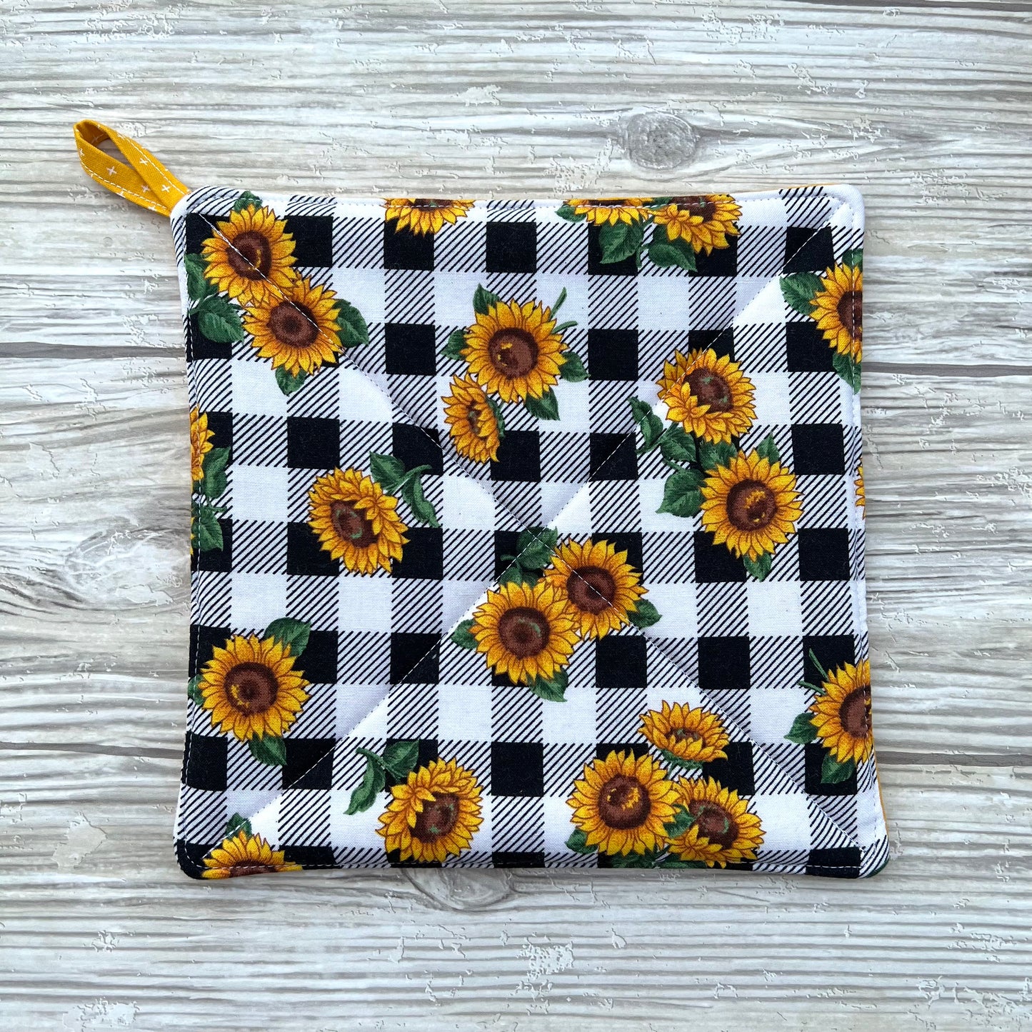 Buffalo Sunflowers Pot Holder